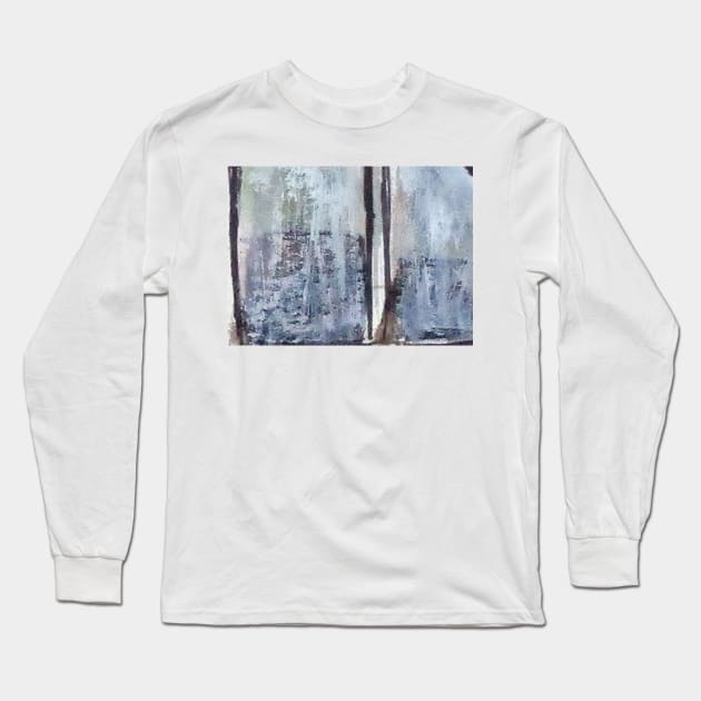 Digital Abstract N13. Long Sleeve T-Shirt by cjkell